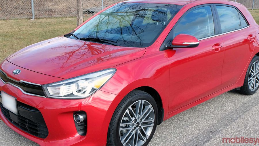 Kia Rio car shot