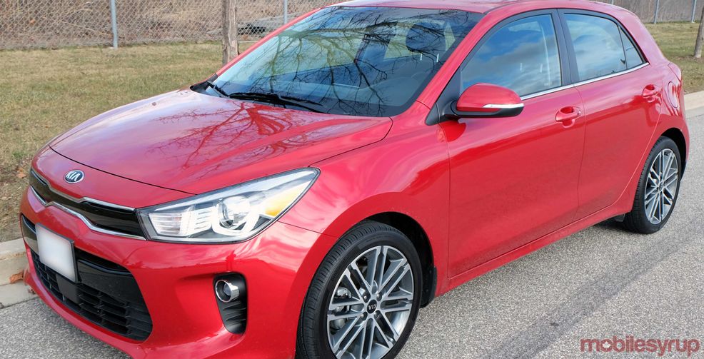 Kia Rio car shot