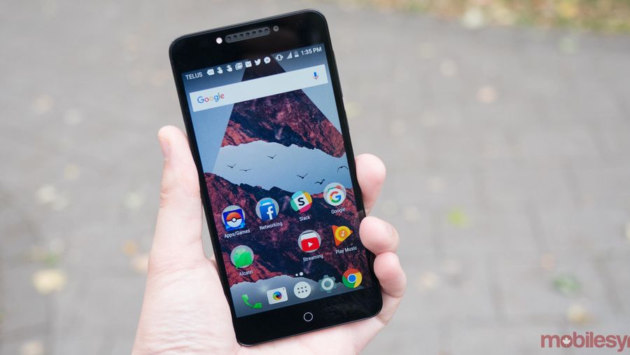 Alcatel A50 header