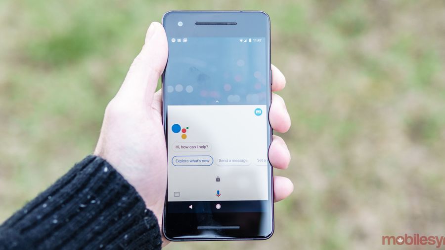 Google Assistant on Pixel 2