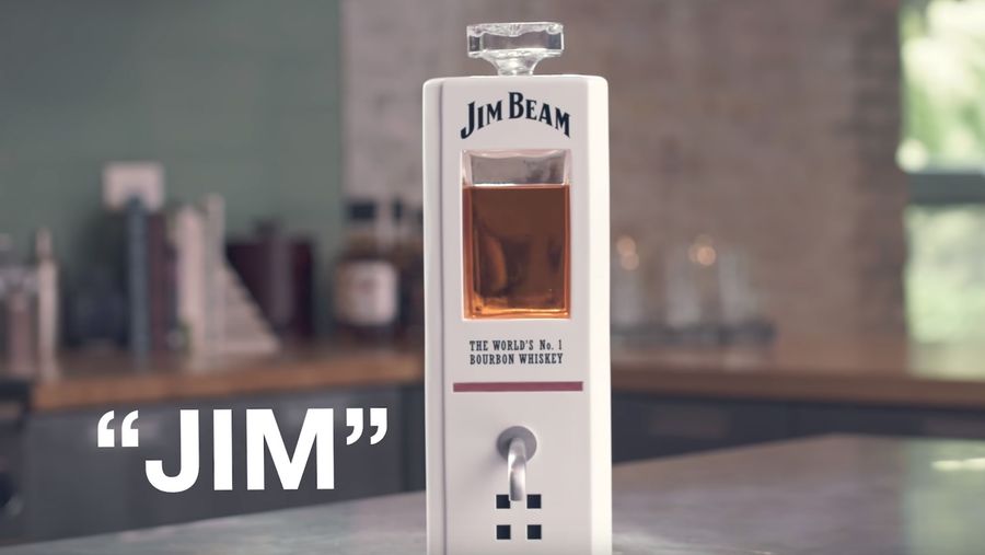 Jim Beam bourbon header