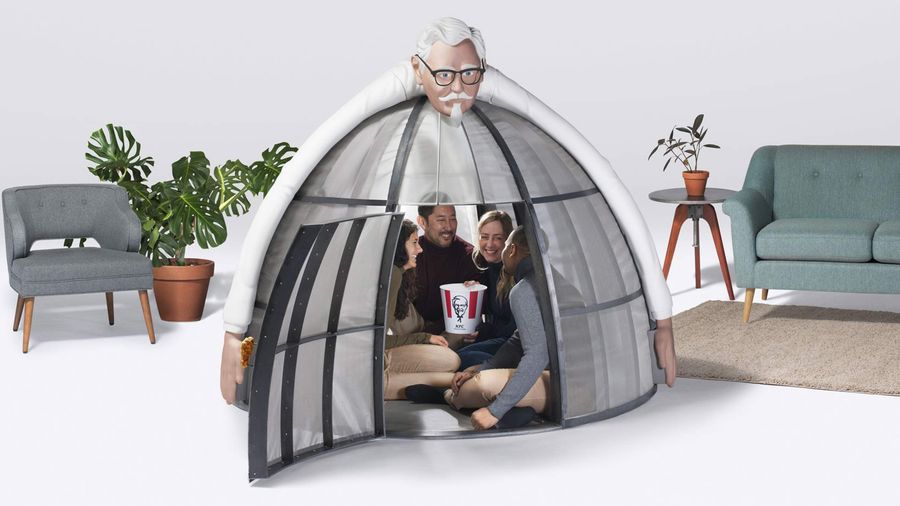 KFC internet escape pod