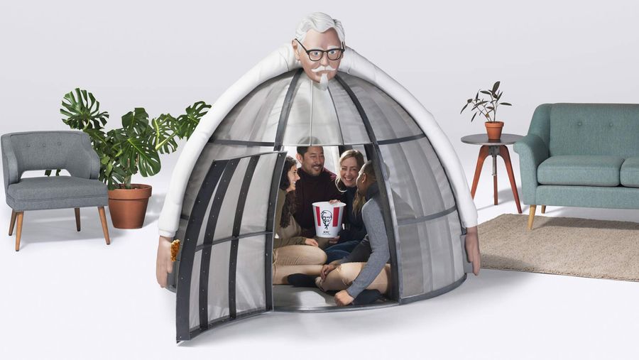 KFC internet escape pod