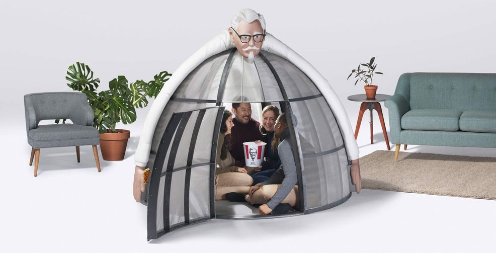 KFC internet escape pod