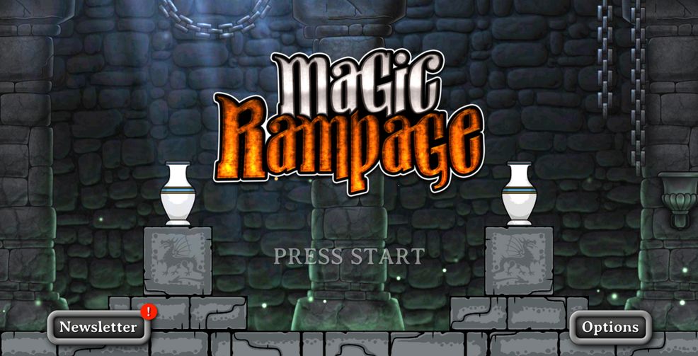 Magic Rampage is an addicting mobile RPG with druids, mages and rogues