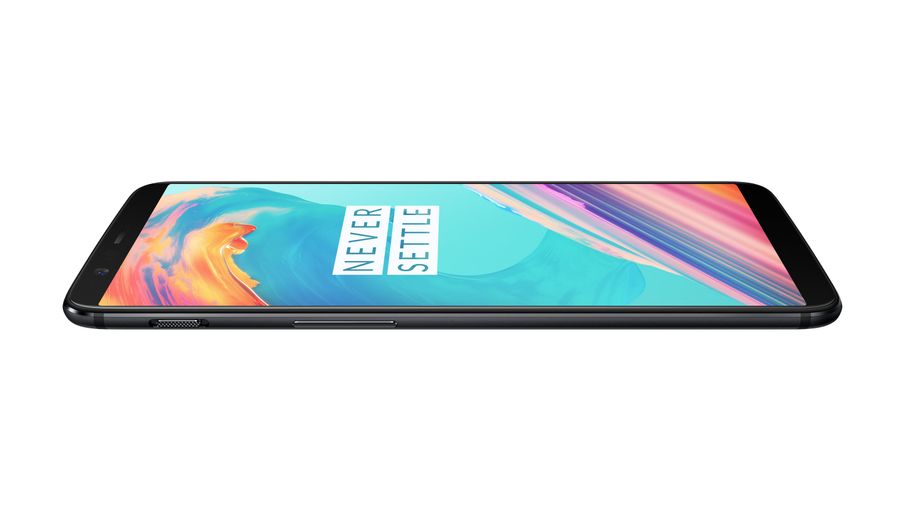 Top of OnePlus 5T smartphone