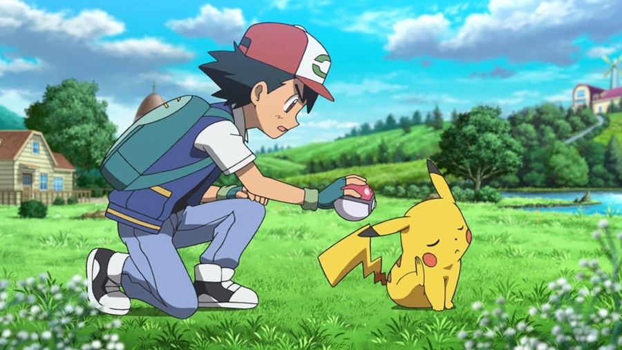 Pokemon Pikachu and Ash