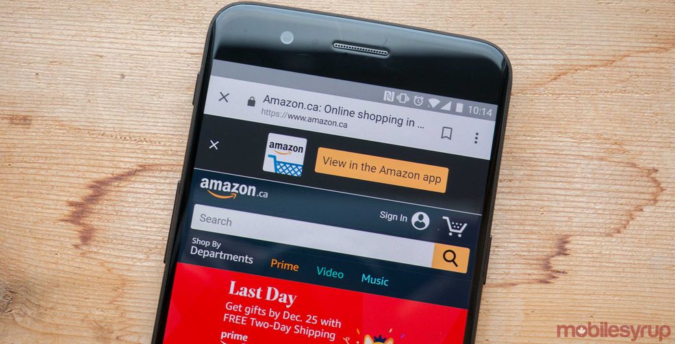 amazon canada