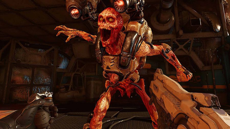Doom VFR bloody alien