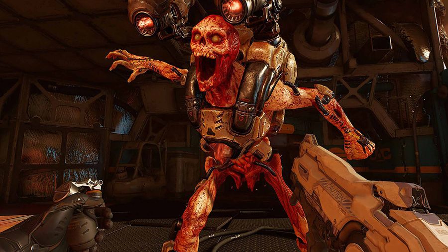 Doom VFR bloody alien