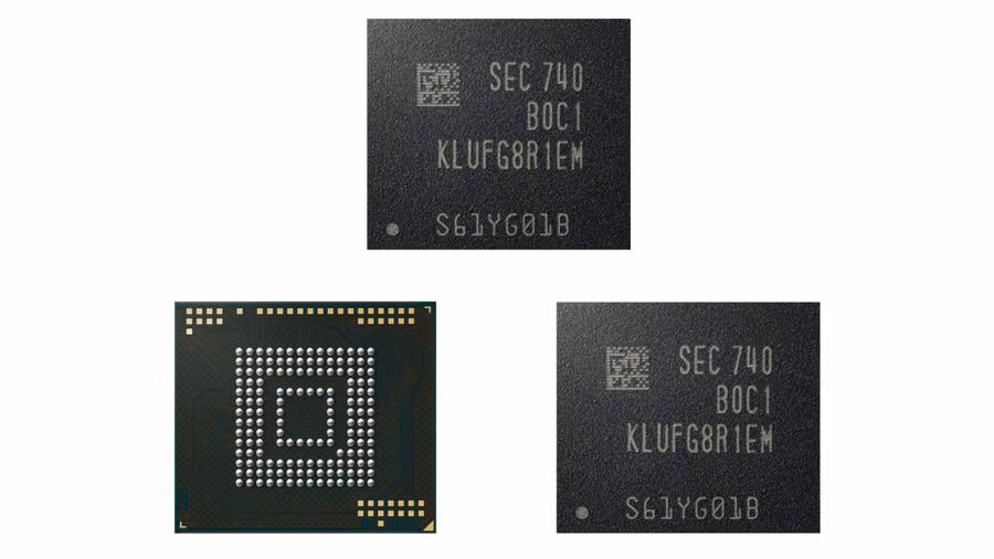 Samsung's new 512GB eUFS NAND chip