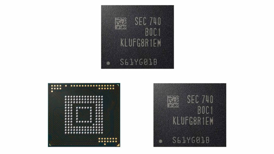 Samsung's new 512GB eUFS NAND chip