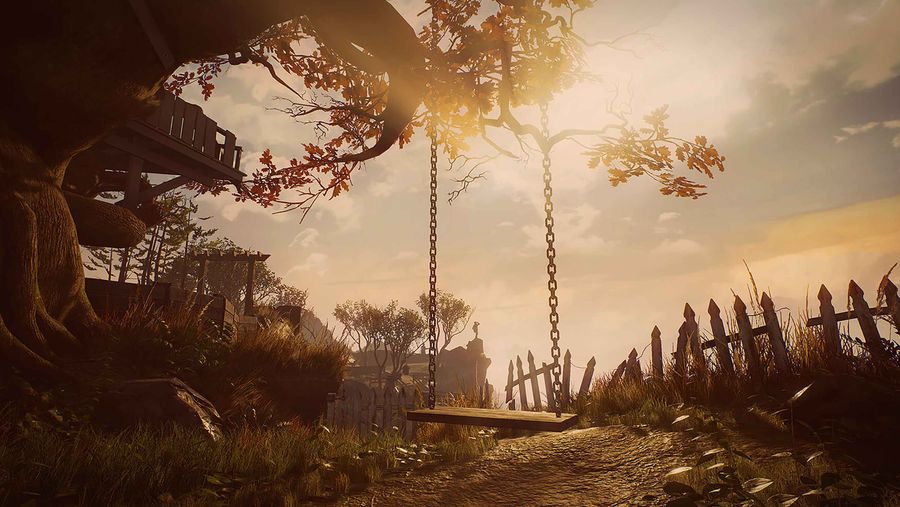 What Remains of Edith Finch swing set