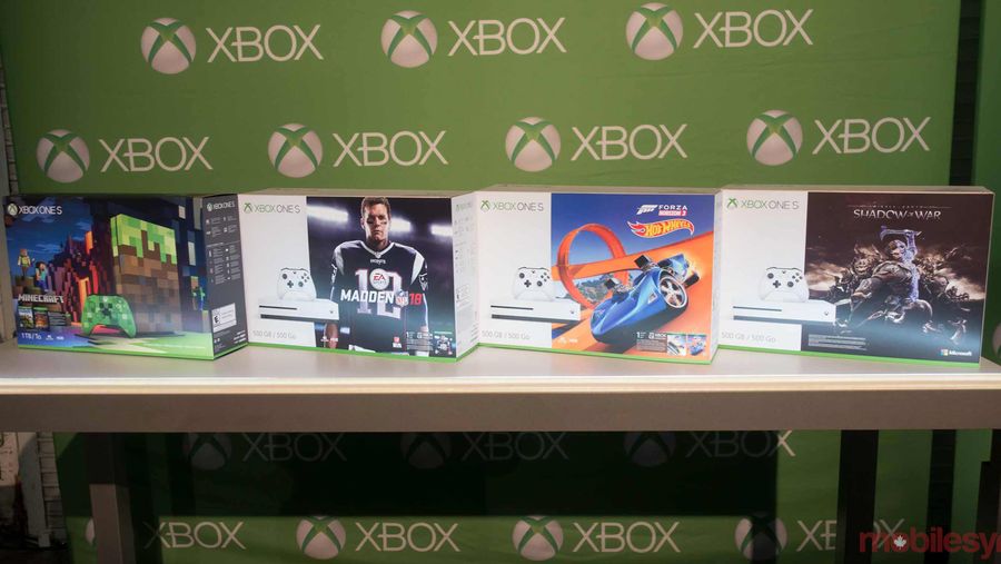 Xbox One S four bundles