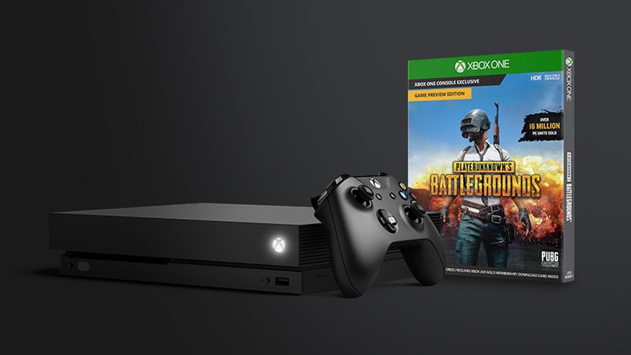 Xbox One X PUBG promotion