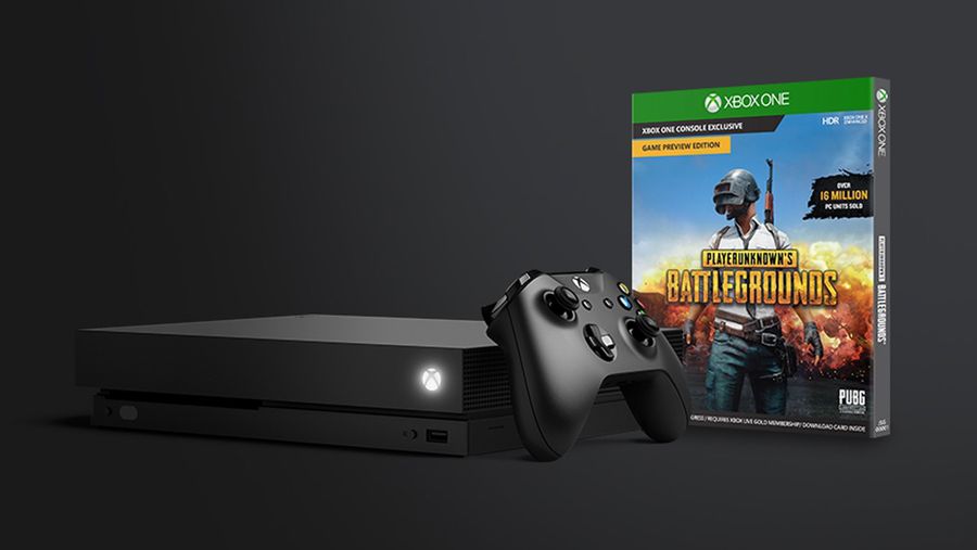 Xbox One X PUBG promotion