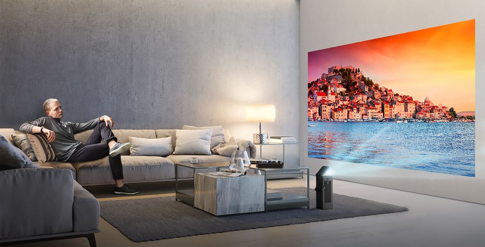 LG 4K projector