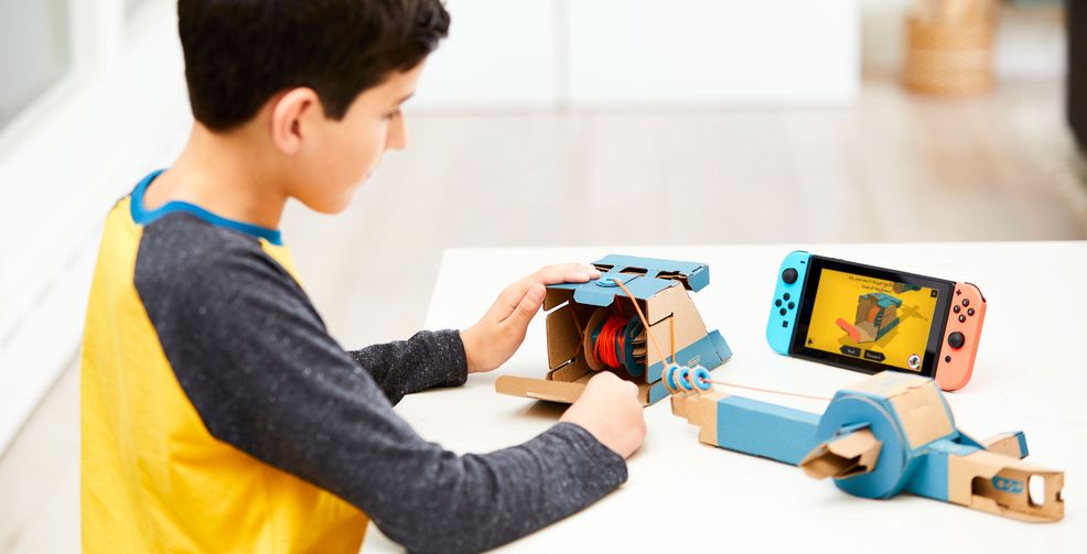 Nintendo announces Google Cardboard-like ‘Labo’ DIY Switch toys
