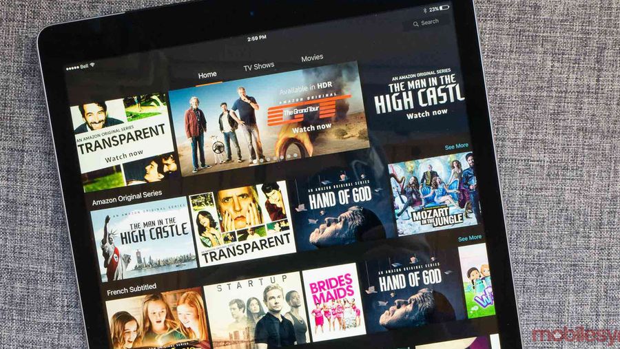 Amazon Prime Video on phone