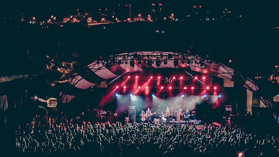 concert at night