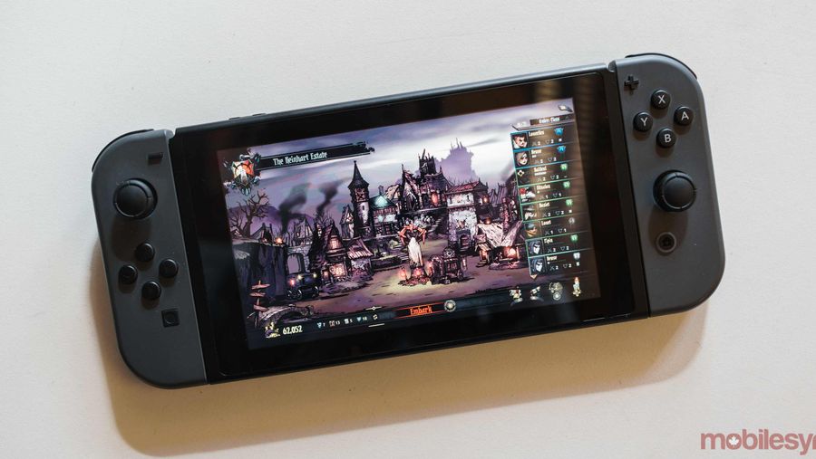 Darkest Dungeon recently released on the Switch