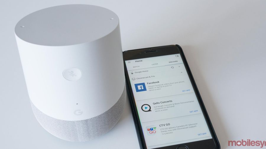 Google Home header
