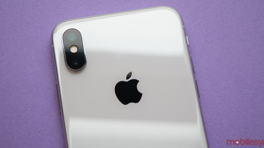 iPhone X rear
