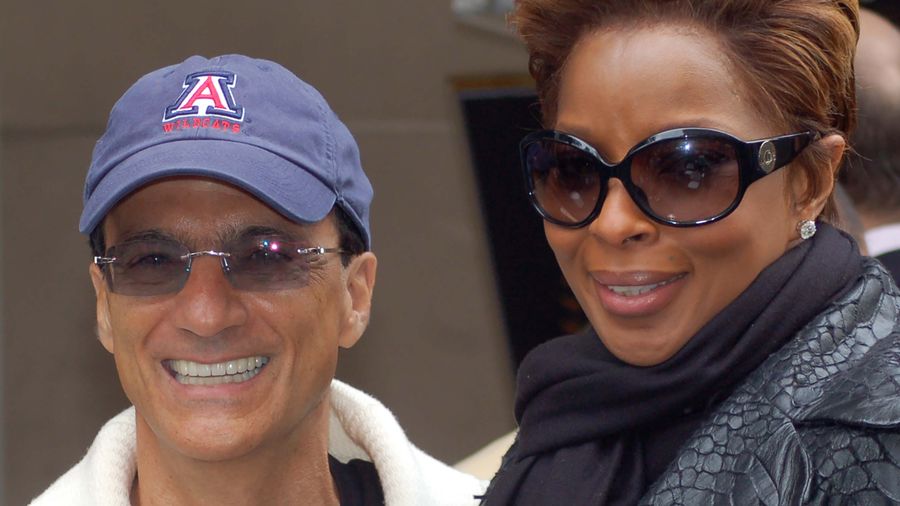 Jimmy Iovine with Mary J. Blige