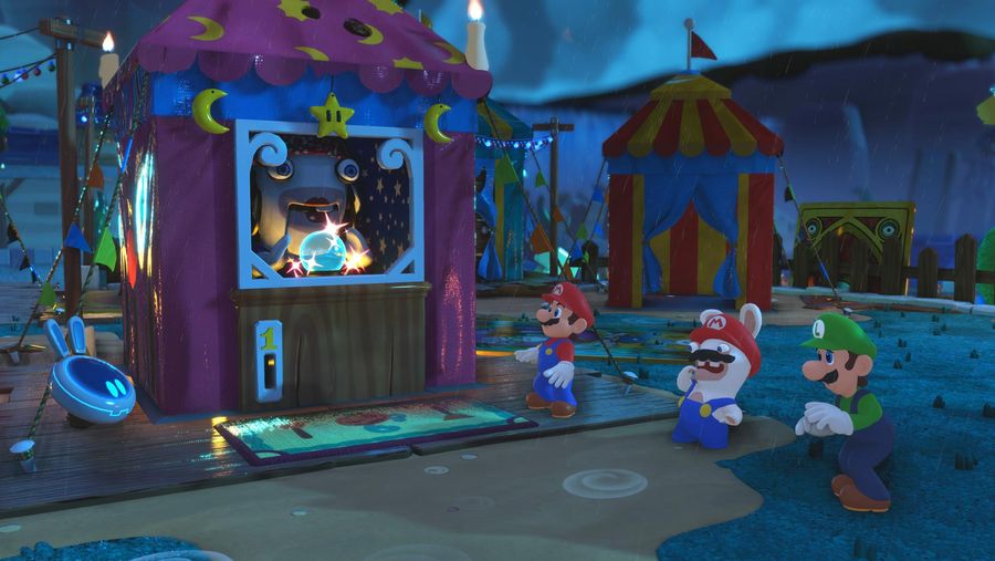 Mario + Rabbids Mario Luigi and Rabbid