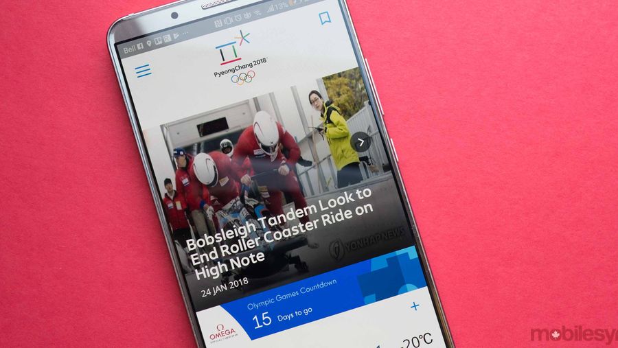 Olympics app