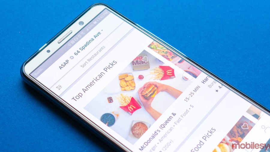 Uber Eats McDonald's
