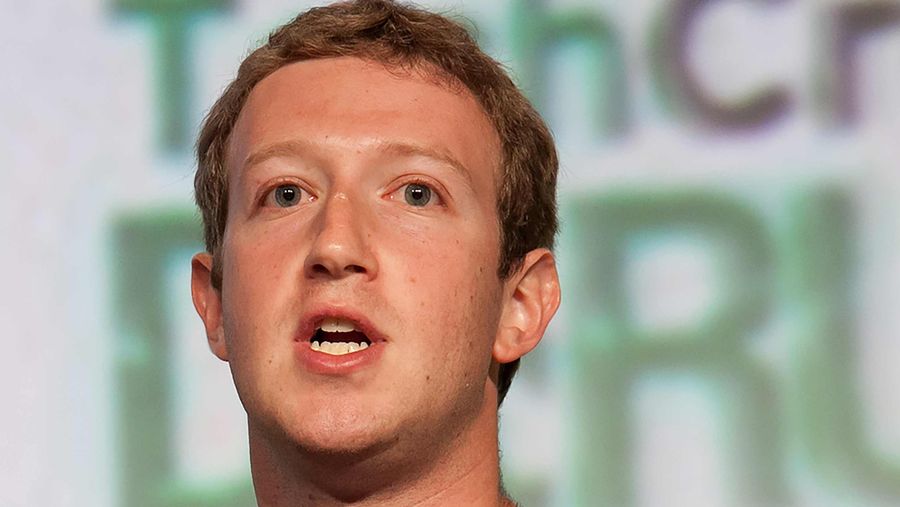 Mark Zuckerberg face