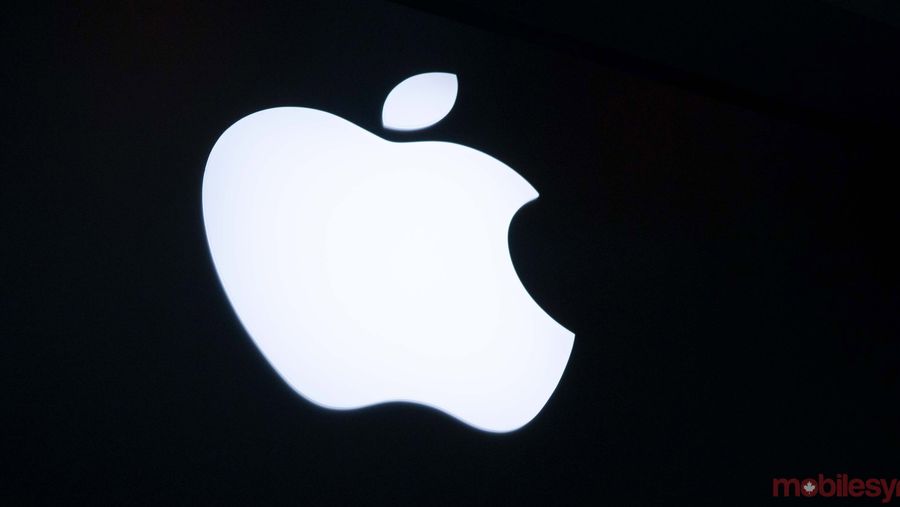 Apple logo header