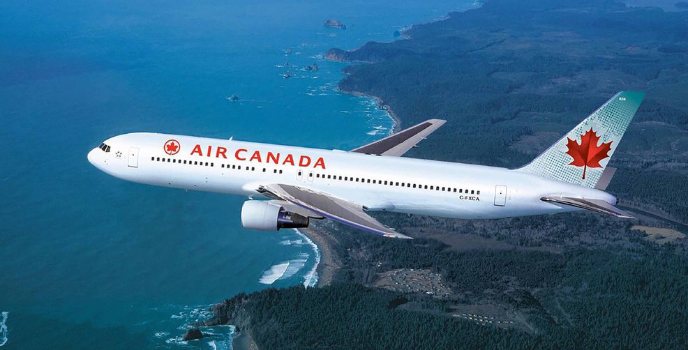 Air Canada plane