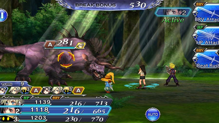 Dissidia Opera Omnia combat