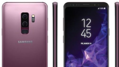 Galaxy S9 in lilac purple