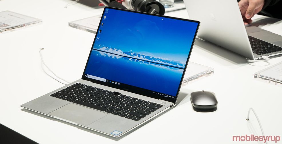 Huawei’s new touch-screen MateBook X Pro has impressively slim bezels
