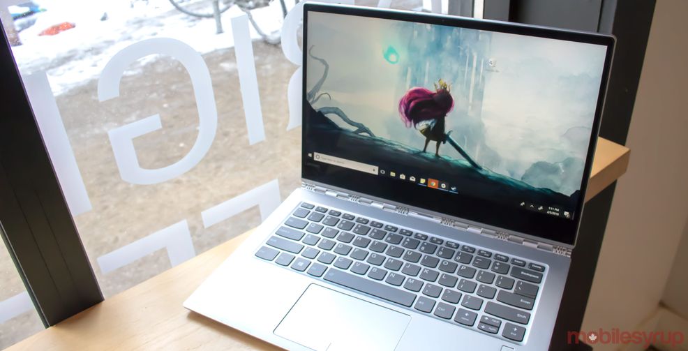 Lenovo’s Yoga 920 2-in-1 has a stylish hinge and great display