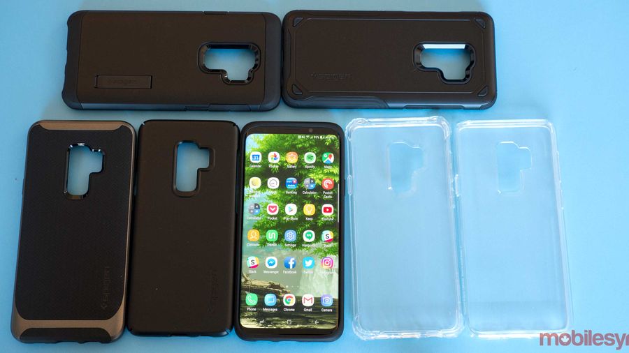 S9 Spigen cases