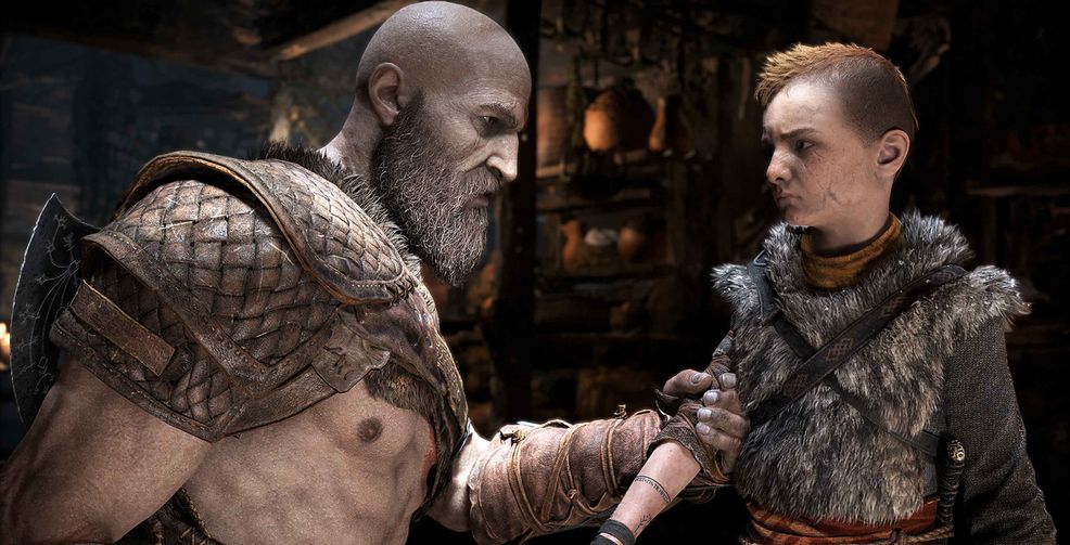 God of War Kratos and Atreus