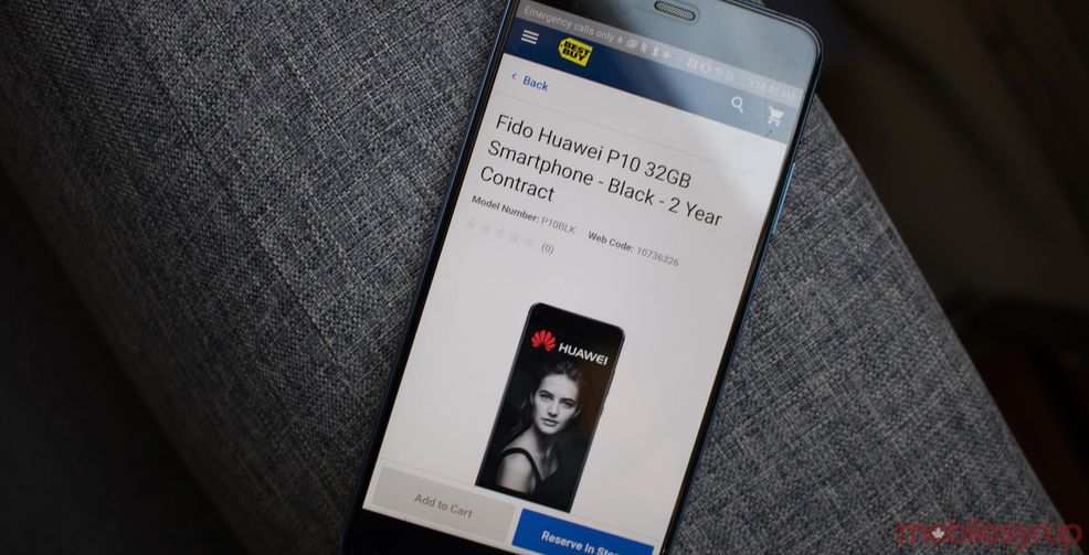 Best Buy Canada will no longer sell Huawei products, following suit with U.S.
