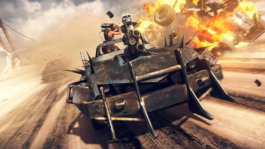Mad Max car combat