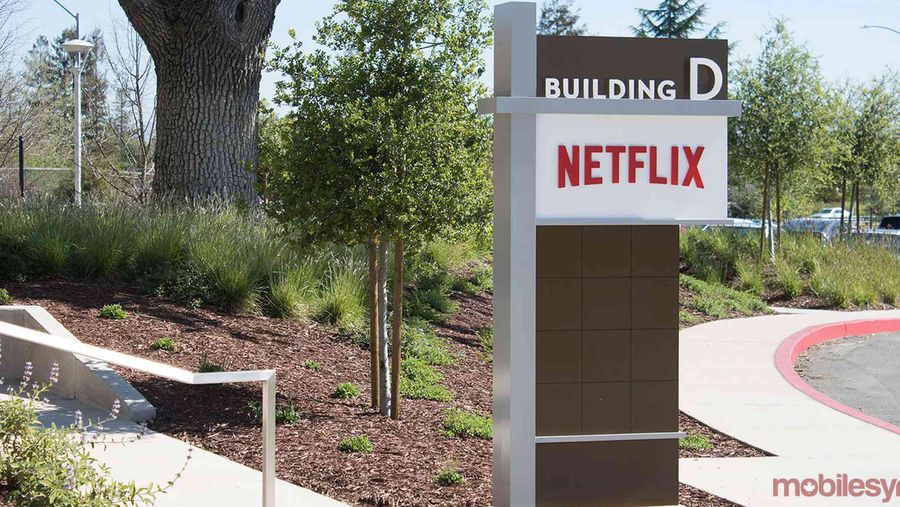 Netflix sign