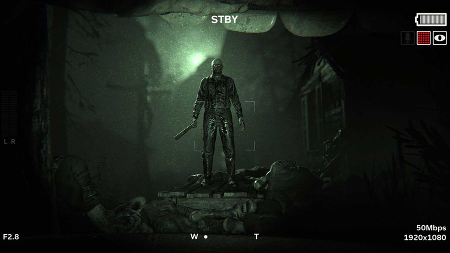 Outlast 2 camera gameplay