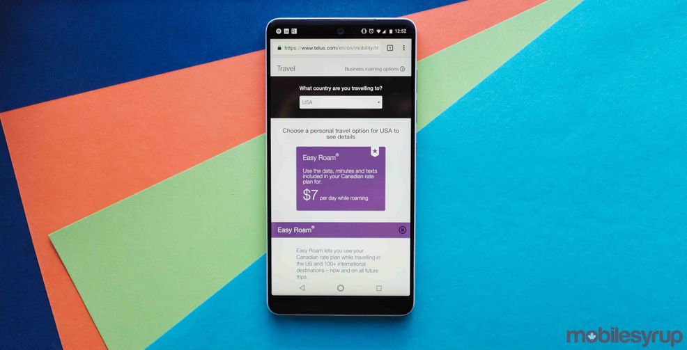 Telus Easy Roam