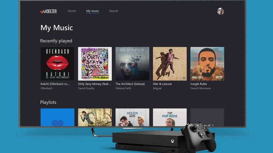 Xbox One Deezer