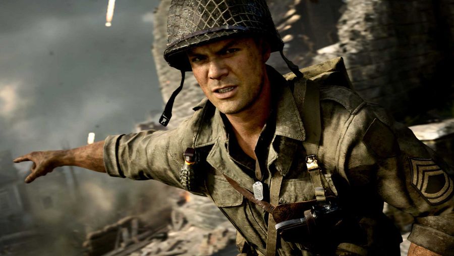 Call of Duty World War II soldier
