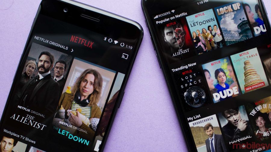 Netflix on phones