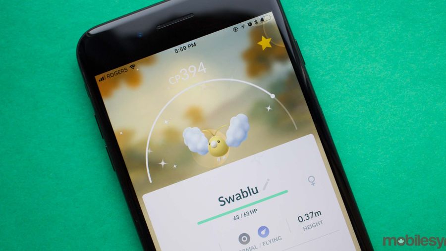 Pokemon Go shiny