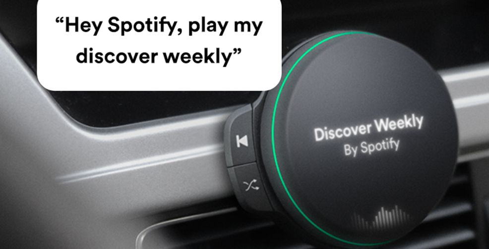 Spotify might soon reveal a hardware device for playing music in cars